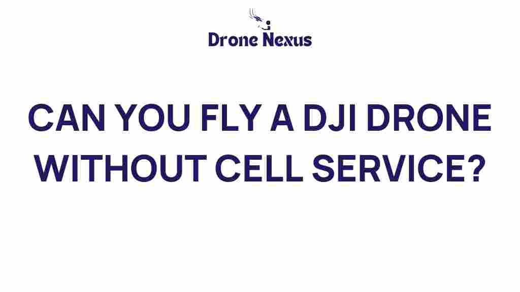 can-you-fly-dji-drone-without-cell-service