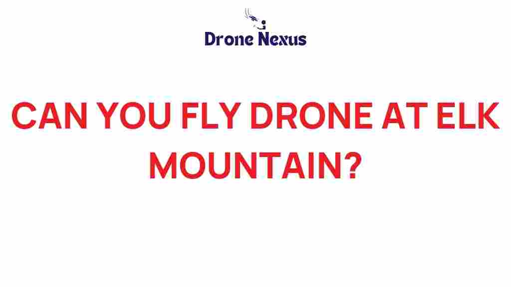can-you-fly-drone-at-elk-mountain
