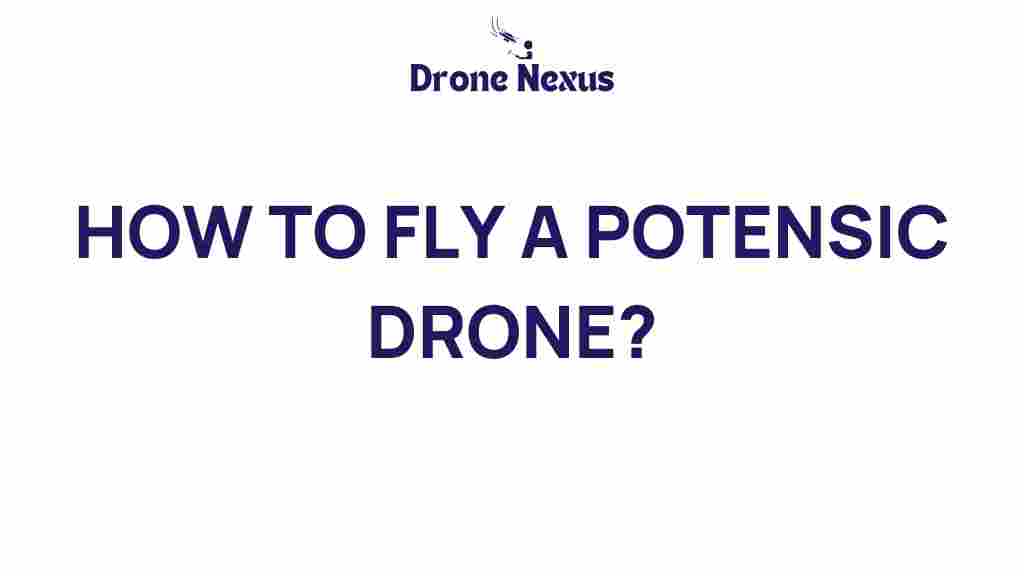 how-to-fly-potensic-drones