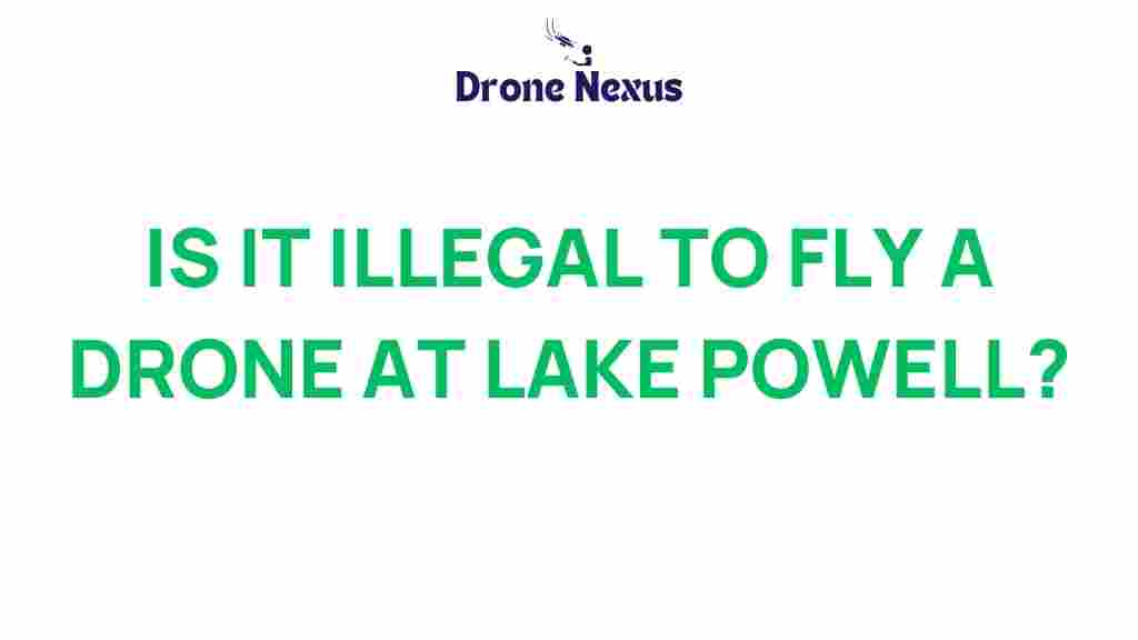 is-it-illegal-to-fly-a-drone-at-lake-powell