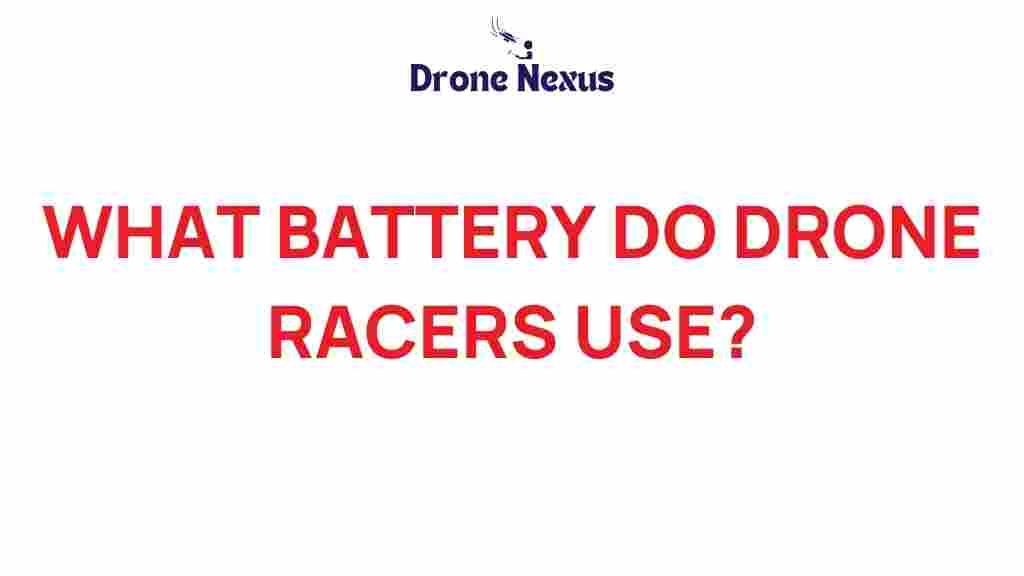 what-battery-drone-racers-use